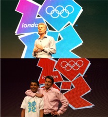 The London Organising Committee of the Olympic and Paralympic Games (LOCOG) is responsible for preparing and staging the 2012 Games. LOCOG is led by Sebastian Coe (bottom image) and Paul Deighton (top image).