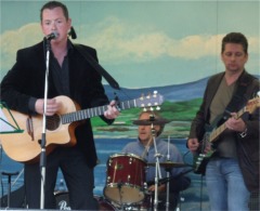The Chris Winters Band playing at last year's DylanFest.