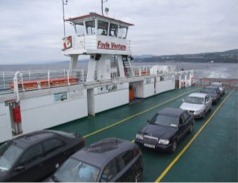 The Greencastle/Magilligan ferry.