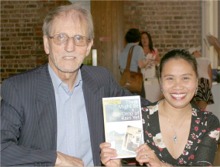 Brendan Lynch and his wife Margie at the launch of his memoir 'There Might Be A Drop of Rain Yet'.