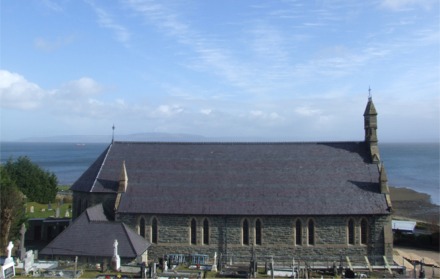 The newly renovated St Columba's Church, Drung.