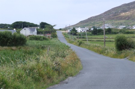 Picturesque Dunaff, Clonmany, where the late Hughie Friel lived.
