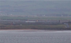 Magilligan Prison on the banks of Lough Foyle.