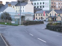 The bridge at the south end of Moville town.