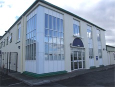 The former Clubman Omega factory and temporary Buncrana Garda HQ.