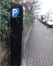 A parking meter in Buncrana.