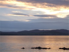 Sunset on Lough Swilly