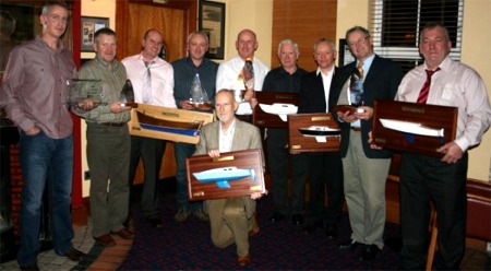 Winners from Moville Boat Club 2009 Sailing Season. Photo by Michael Doherty.