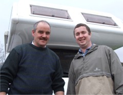 Michael and Mark hope many more will join the Inishowen Campervan Society.