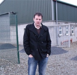 Cllr Charlie McConalogue pictured at the site of the new NCT centre at Liss, Carndonagh.