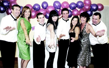 Some of the movers and shakers for the upcoming Moville GAA Strictly Coming Dancing fundraiser.