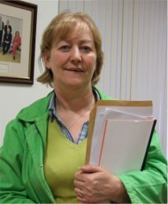Rena Donaghey, chairperson of the Buncrana Tidy Towns committee.