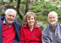 From left, John and Judith Whelan with Fr. Jo Jo Sweeney.